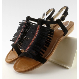 Sandalias estilo indiana k1626301 Negro 1