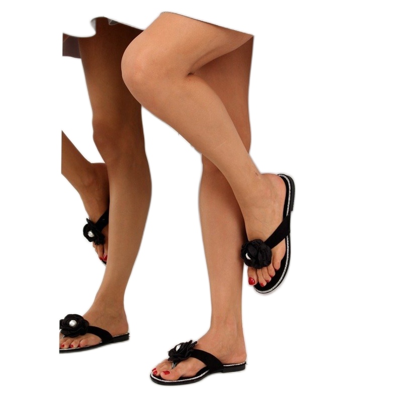 Chanclas negras CK31P negras negro 2 Chanclas negras CK31P negras negro 2