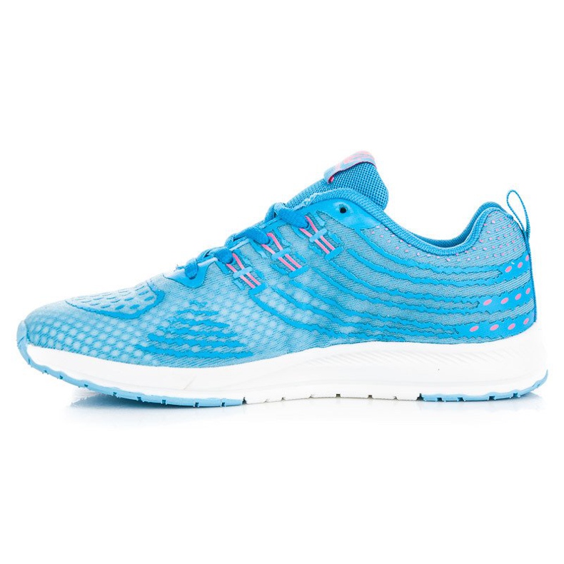 Ax Boxing Zapatos para correr de mujer azul rosado 1