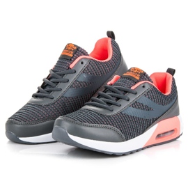 Ax Boxing Calzado deportivo de moda gris rosa 2