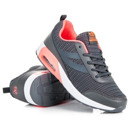 Ax Boxing Calzado deportivo de moda gris rosa 1