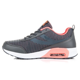 Ax Boxing Calzado deportivo de moda gris rosado 3