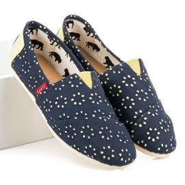 L. Day Alpargatas sin cordones azul 3
