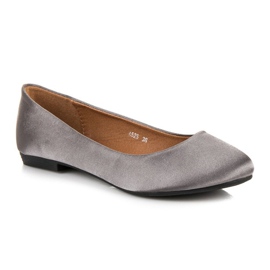 Ch. Creation Bailarinas gris raso 6