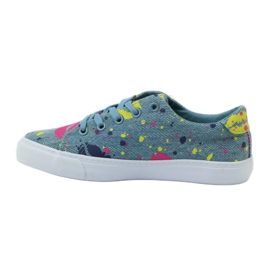 American Club Zapatillas de deporte de mezclilla en boca americana. azul 2
