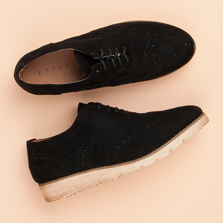 Erynn Zapatos retros negros 2