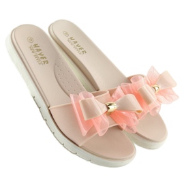 Pantuflas meliski beige KM118 D.BEIGE 2