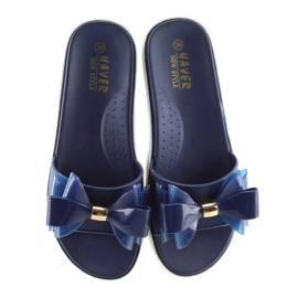 Pantuflas meliski azul KM118 marino azul marino 4
