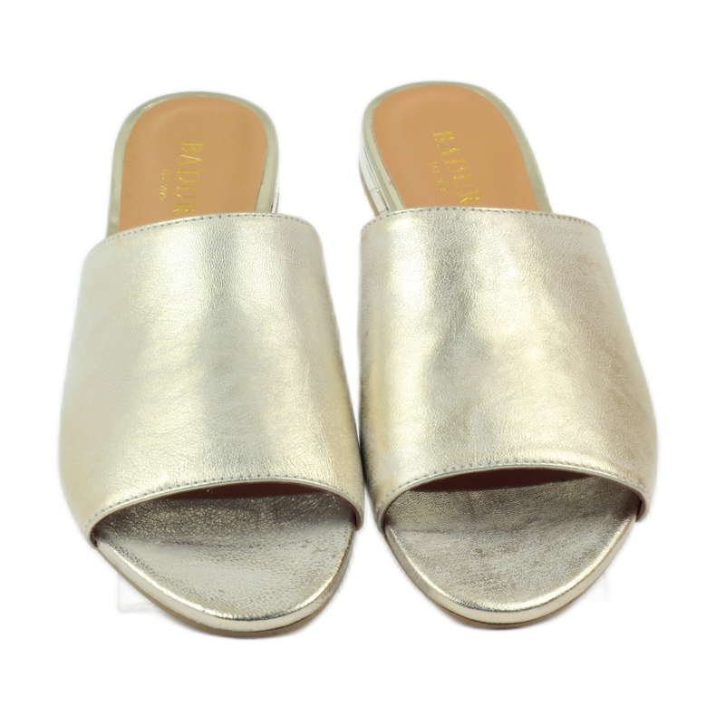 Babuchas elegantes Badura 5155 oro dorado 4 Babuchas elegantes Badura 5155 oro dorado 4