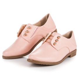 Anesia Paris Zapatos elegantes sin cordones rosado 1 Anesia Paris Zapatos elegantes sin cordones rosado 1