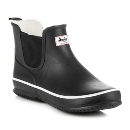 American Club Botas de lluvia americanas negras negro 1