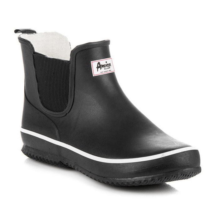 American Club Botas de lluvia americanas negras negro 1