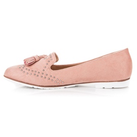 Sergio Todzi Mocasines rosas boho 1