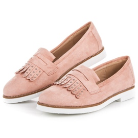 Sixth Sense Mocasín ante rosa rosado 1