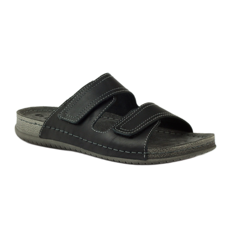 Chanclas con velcro Inblu TH06 negro 1