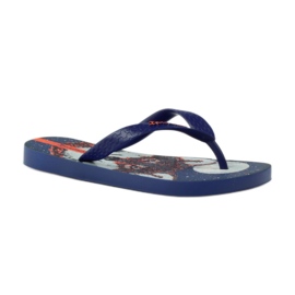 Ipanema Children's Flip -Flops con un azul marino de lobo 1