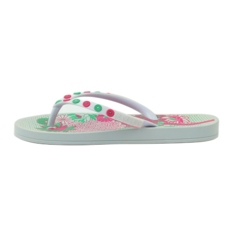 Chanclas Ipanema 82387 flores rosa verde blanco 2
