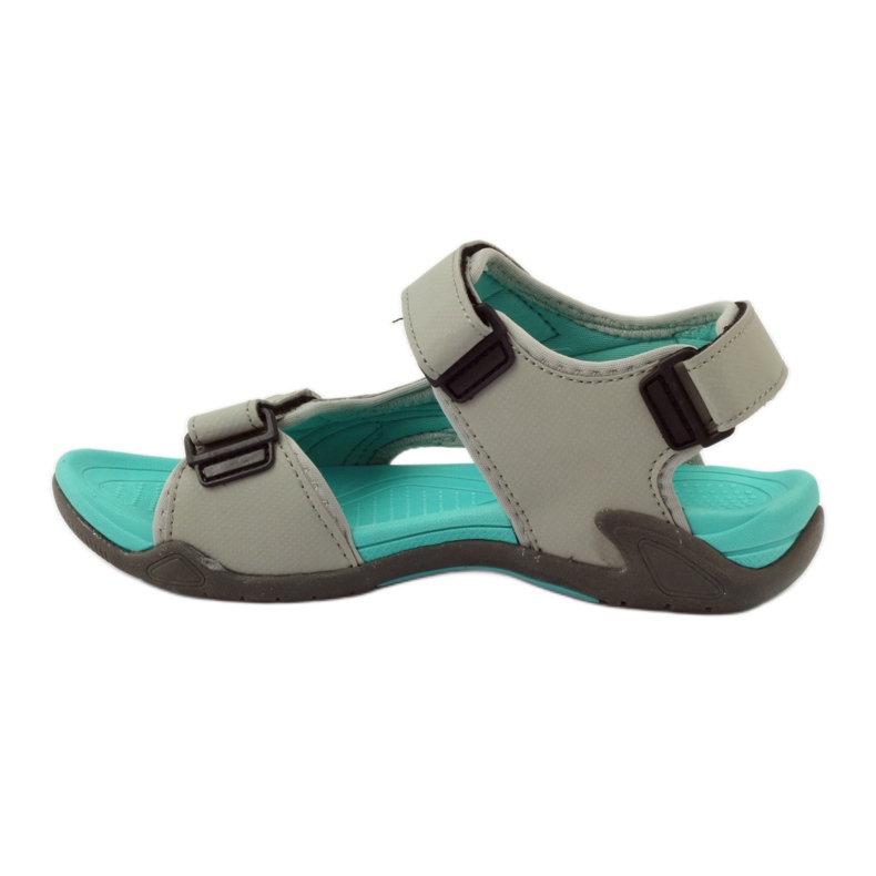 Sandalias mujer fondo EVA claro DK gris multicolor 2