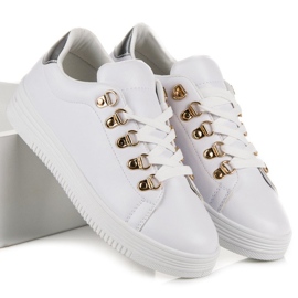 Lovery zapatillas blancas con estilo blanco 1 Lovery zapatillas blancas con estilo blanco 1