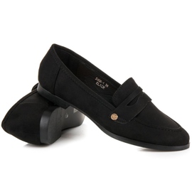Sweet Shoes Mocasines negros sin cordones 1 Sweet Shoes Mocasines negros sin cordones 1