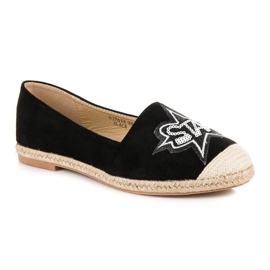 Sweet Shoes Alpargatas ante negro 2