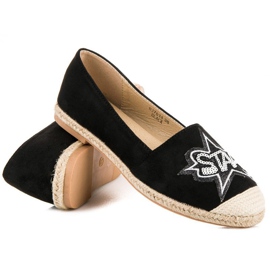 Sweet Shoes Alpargatas ante negro 4