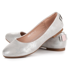 Bailarinas vinceza plata gris 1