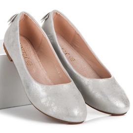 Bailarinas vinceza plata gris 6