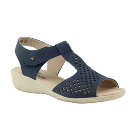 Sandalias Aloeloe azul marino súper cómodas 1