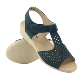 Sandalias Aloeloe azul marino súper cómodas 3