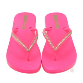Chanclas cadena oro Ipanema 8238 rosado amarillo 4