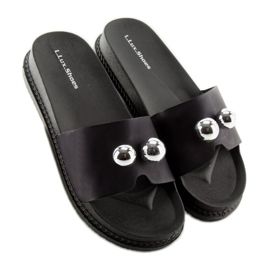 Pantuflas negras de mujer negras 1897 Black negro 3