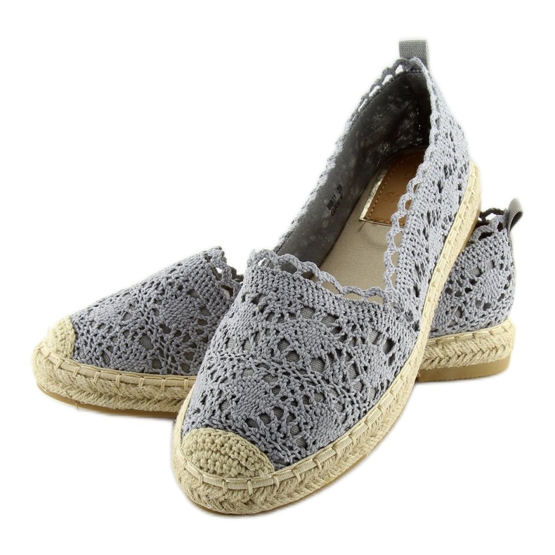 Alpargatas puntilla gris BB11 gris 1 Alpargatas puntilla gris BB11 gris 1