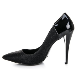 Elegantes tacones vinceza negro 4
