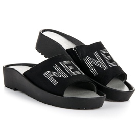 Zapatillas VINCEZA Ante Negro 3