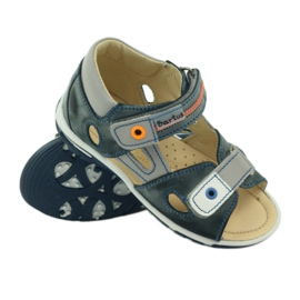Sandalias con velcro Bartuś 119 gris oscuro 3 Sandalias con velcro Bartuś 119 gris oscuro 3