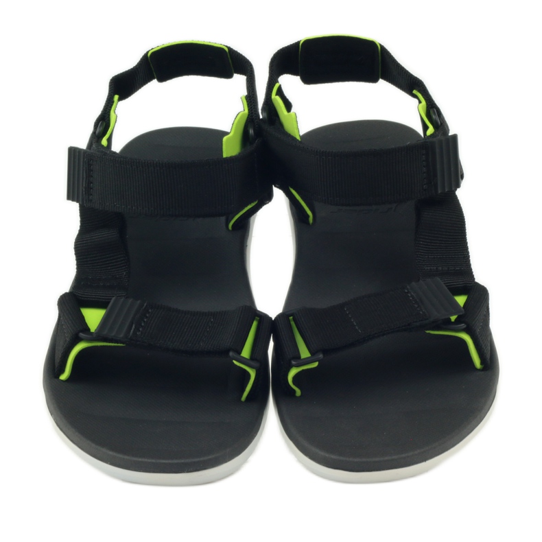 Sandalias hombre impermeables Rider 82137 negro verde 4