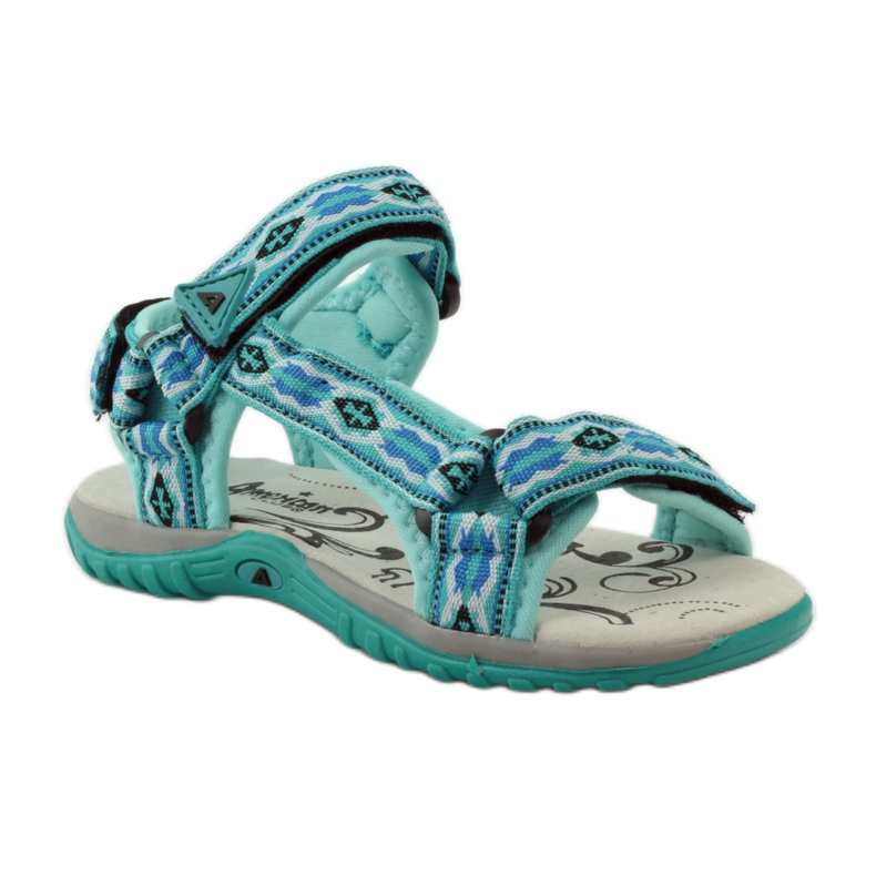 American Club Sandalias con inserción de piel americana 5268 multicolor 1