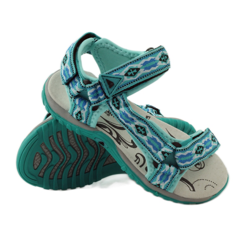 American Club Sandalias con inserción de piel americana 5268 multicolor 3