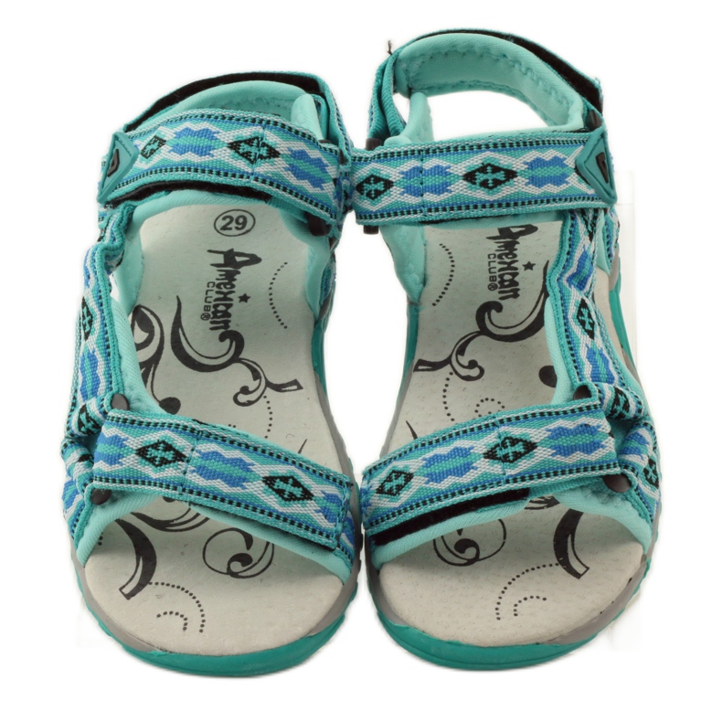 American Club Sandalias con inserción de piel americana 5268 multicolor 4