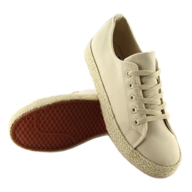 Alpargatas full color beige K1830201 Beige 2