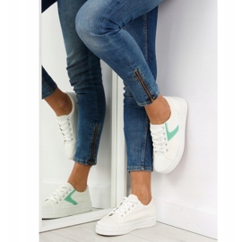 Deportivas blancas con suela alta K1831401 Blanco 1