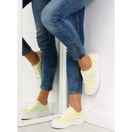 Amarillo K1831401 Amarillo zapatillas suela alta 1