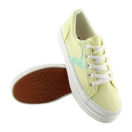 Amarillo K1831401 Amarillo zapatillas suela alta 3