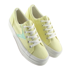 Amarillo K1831401 Amarillo zapatillas suela alta 5