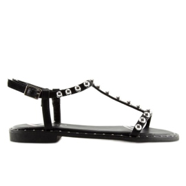 Sandalias con tachuelas negro DD88P negro 3
