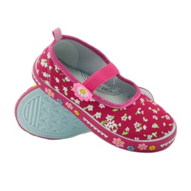 American Club Deportivas americanas con plantilla de piel rosado 3