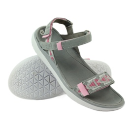 American Club Sandalias Spód ligeras americanas de EVA rosado gris 3