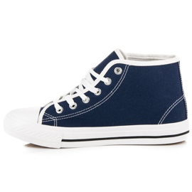Deportivas azul marino por encima del tobillo 5