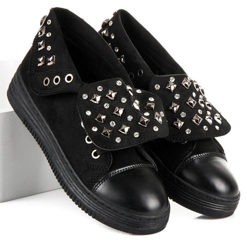 Zapatillas Rock ante negro 1